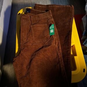 Denim 70s flare pants